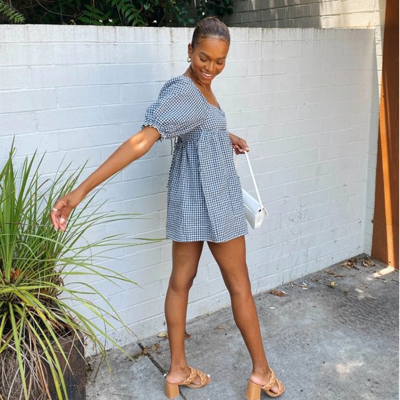 GINGHAM MOMENT ROMPER by Vestique - Picture 2 of 6